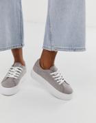 Truffle Collection Flatform Sneakers-beige