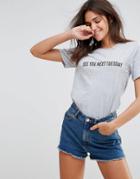 Adolescent Clothing See You Next Tuesday T Shirt - Gray