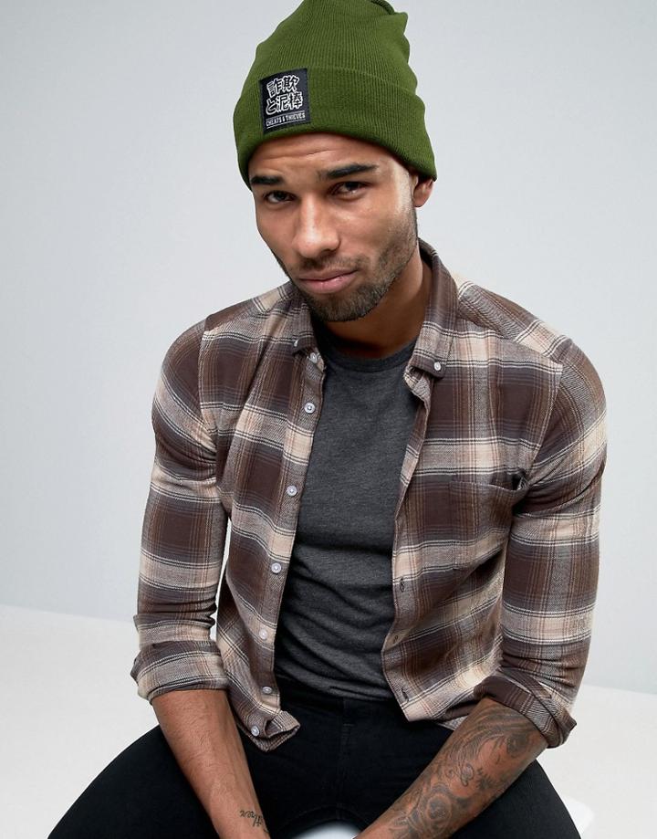 Cheats And Thieves Beanie - Green