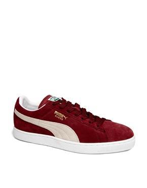 Puma Suede Sneakers - Red