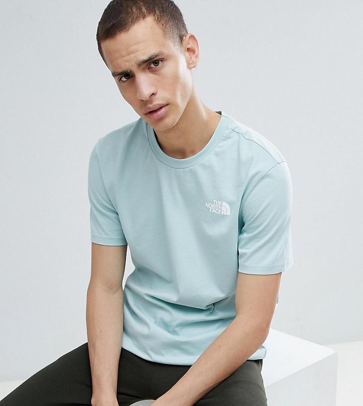 The North Face Exclusive To Asos Simple Dome T-shirt In Blue - Blue