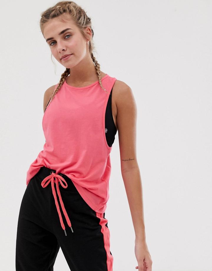 South Beach Training Tank In Pink