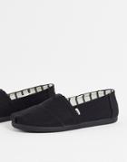 Toms Alpargata Espadrilles In Black