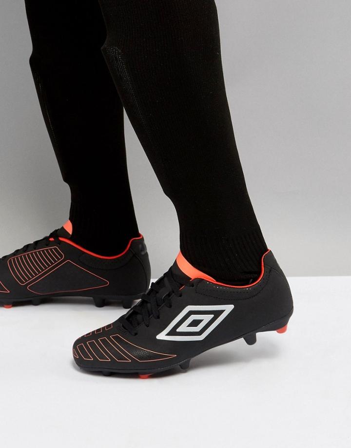 Umbroaccuro Stud Soccer Boots - Black