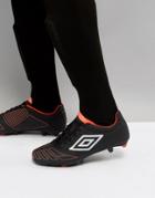Umbroaccuro Stud Soccer Boots - Black