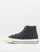 Converse Chuck 70 Hi Quilted Sneakers In Black