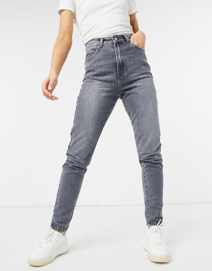 Dr Denim Nora Skinny Jeans In Washed Gray-grey