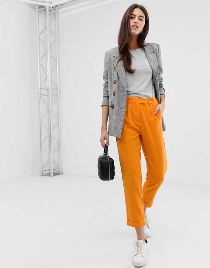 Vila Tapered Pants - Orange