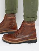Hilfiger Denim Luca Lace Up Boots - Brown