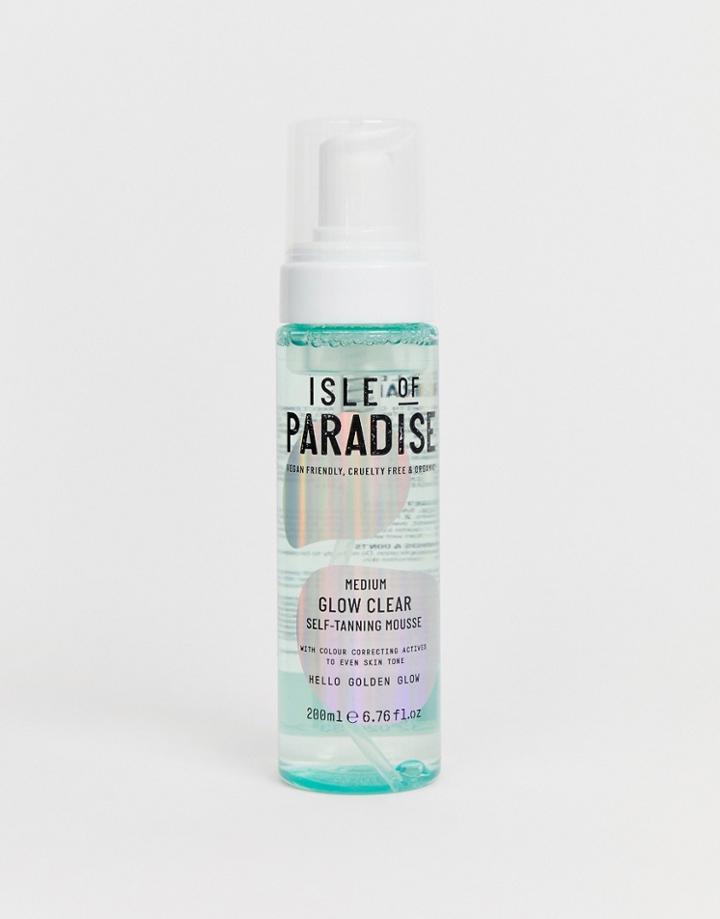 Isle Of Paradise Glow Clear Self-tanning Mousse - Medium 6.76 Fl Oz-no Color