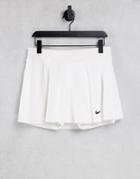 Nike Court Dri-fit Victory Flouncy Skirt In White