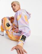 Crooked Tongues Set Hoodie With Multi Color Tie Dye
