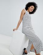 Jdy Sleeveless Striped Jersey Maxi Dress - Multi