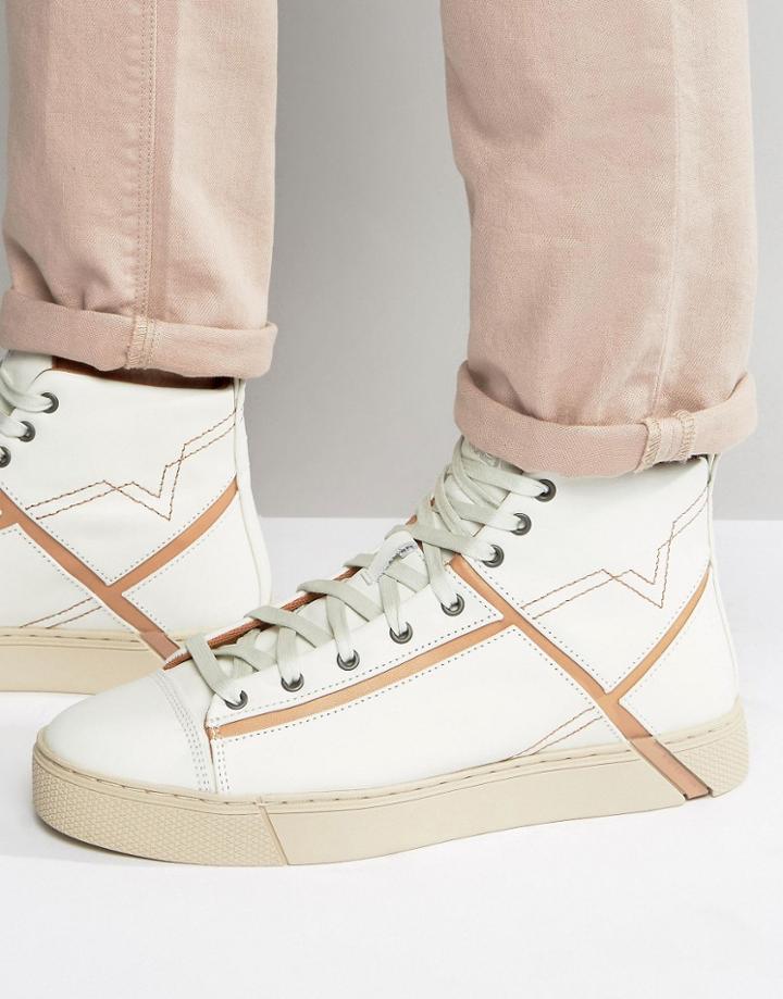 Diesel Mirage Mid Sneakers - White