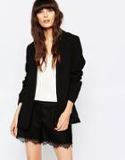 Just Female Roz Blazer In Black - Black