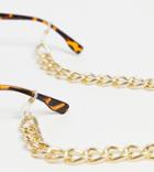 South Beach Chunky Sunglass Chain In Gold