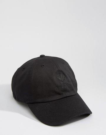 Devote Baseball Cap In Black - Black