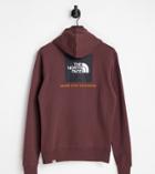 The North Face Red Box Hoodie In Brown - Exclusive To Asos