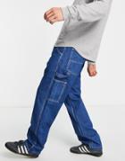 Stan Ray Og Painter Stonewash Denim Jeans In Blue