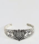 Reclaimed Vintage Inspired Engraved Bangle In Silver Exclusive To Asos - Silver