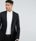 Noak Tall Super Skinny Suit Jacket In Black - Black