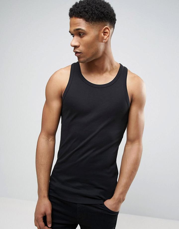 Jack & Jones Core Tank - Black