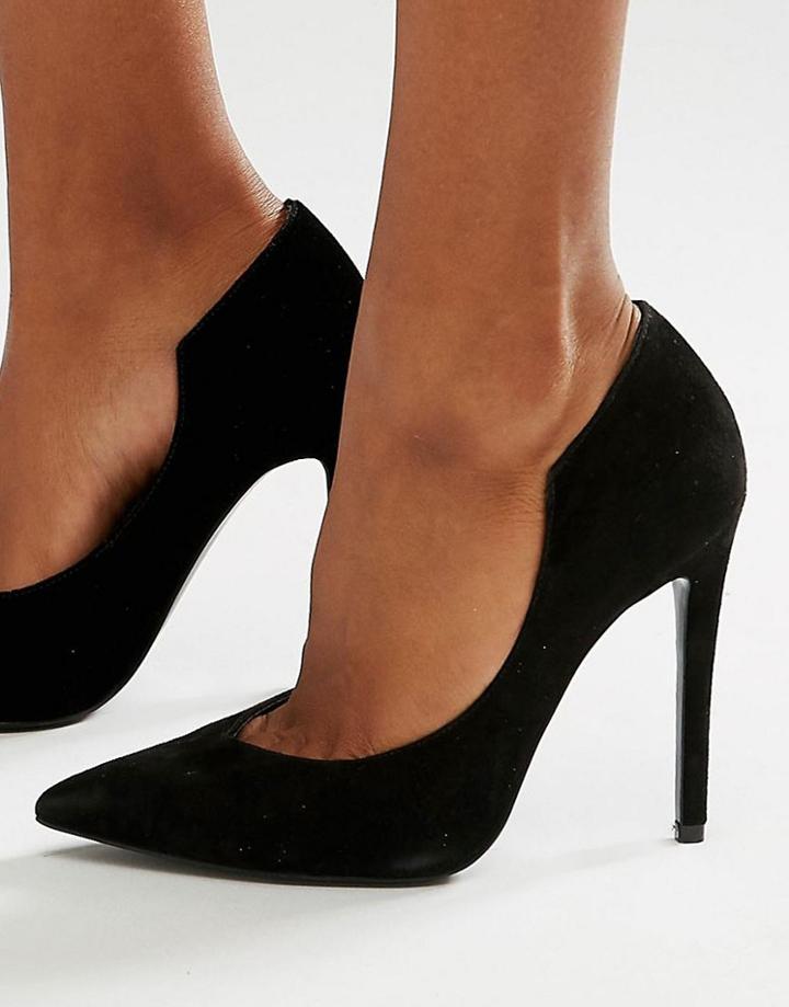 Kendall + Kylie Black Suede Pumps - Black