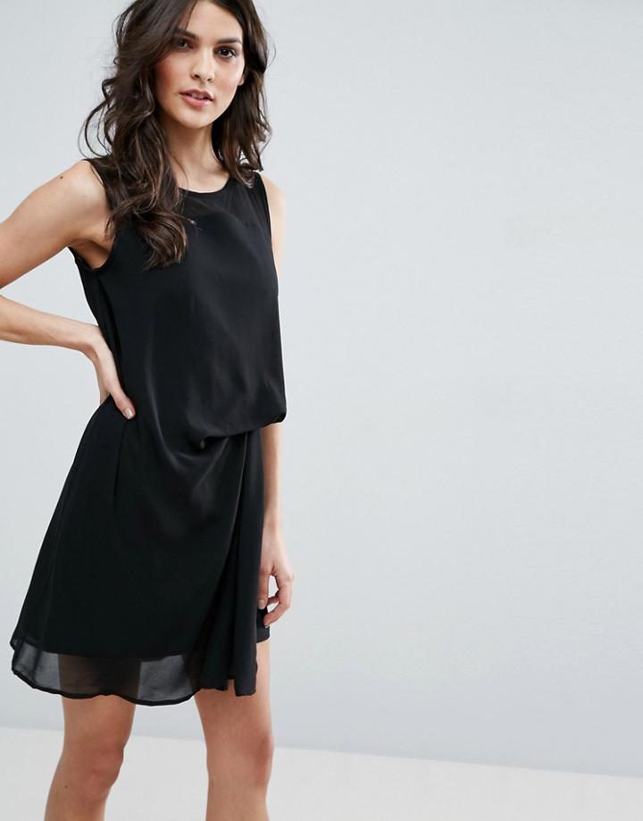 Jovonna Flash Back Dress - Black
