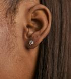 Kingsley Ryan Stud Earrings In Sterling Silver With Celestial Star Moon