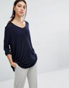 Vero Moda Oversized Slouchy Jumper - Navy