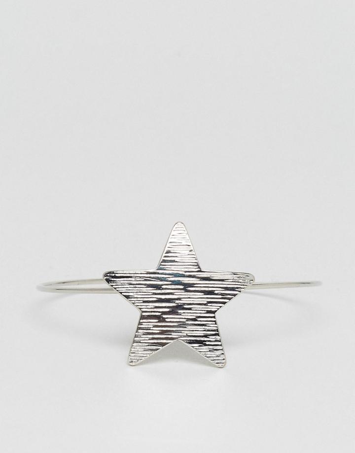 Nylon Silver Bracelet - Silver