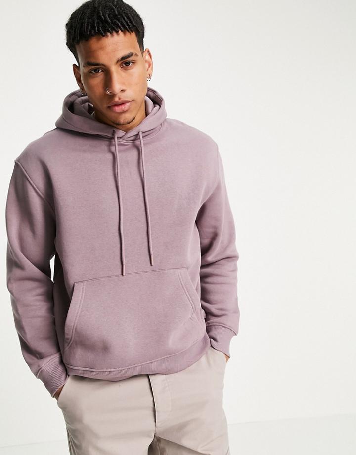 Topman Hoodie In Purple