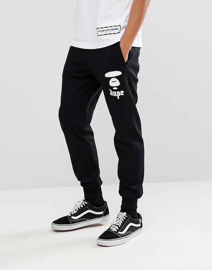 Aape By A Bathing Ape Joggers With Logo In Regular Fit - Black