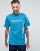 Columbia Logo Print T-shirt - Green