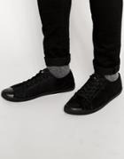 Firetrap Logo Sneakers - Black