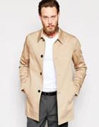 Noose & Monkey Trench With Stretch - Camel