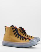 Converse Chuck Taylor All Star Hi Cx Fleece Lined Sneakers In Wheat-brown
