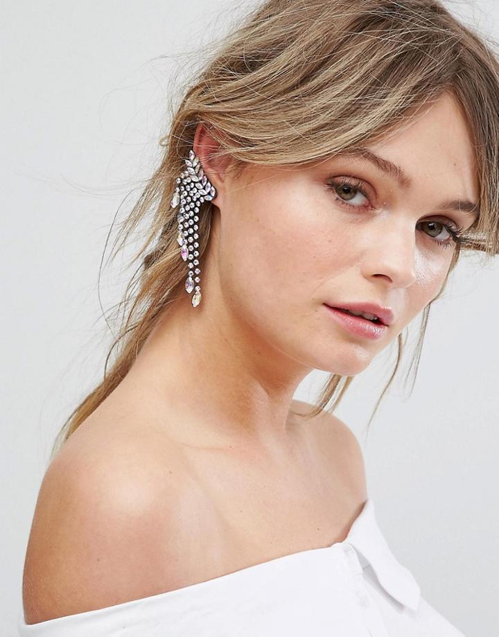 New Look Disco Jewelled Ear Cuffs - Multi