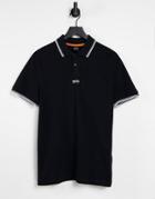 Boss Pchup1 Polo In Black