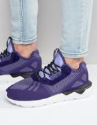 Adidas Originals Tubular Runner Weave Sneakers - Purple