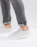 Fred Perry B721 Brushed Cotton Sneakers Gray - Gray