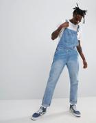 Bershka Overalls In Blue - Blue