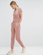 Selected Femme Silla Jumpsuit - Pink