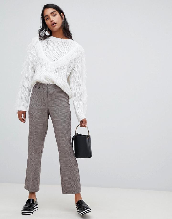 Vila Check Tailored Pants - Multi