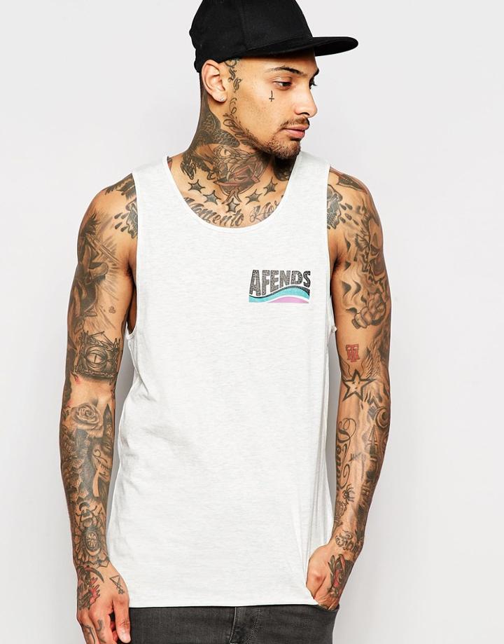 Afends Rowe Tank - Gray