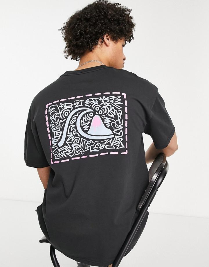 Quiksilver Electric Feel T-shirt In Black