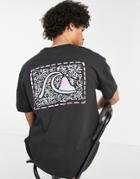 Quiksilver Electric Feel T-shirt In Black