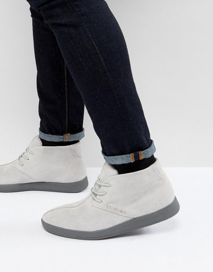 Religion Vacinne Desert Boots - Silver