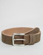 Esprit Belt In Leather - Gray