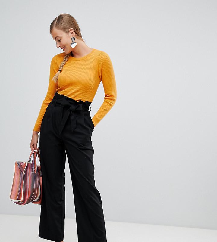 Monki Highwaisted Paperbag Tailored Pants